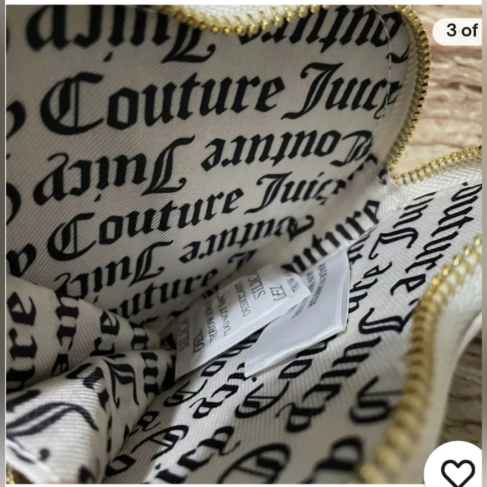 Juicy Couture heart shaped